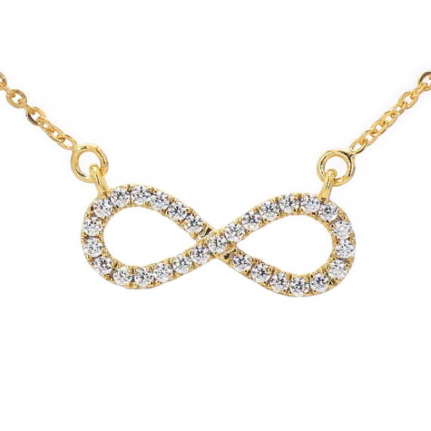 14K Yellow Gold Diamond Pendant