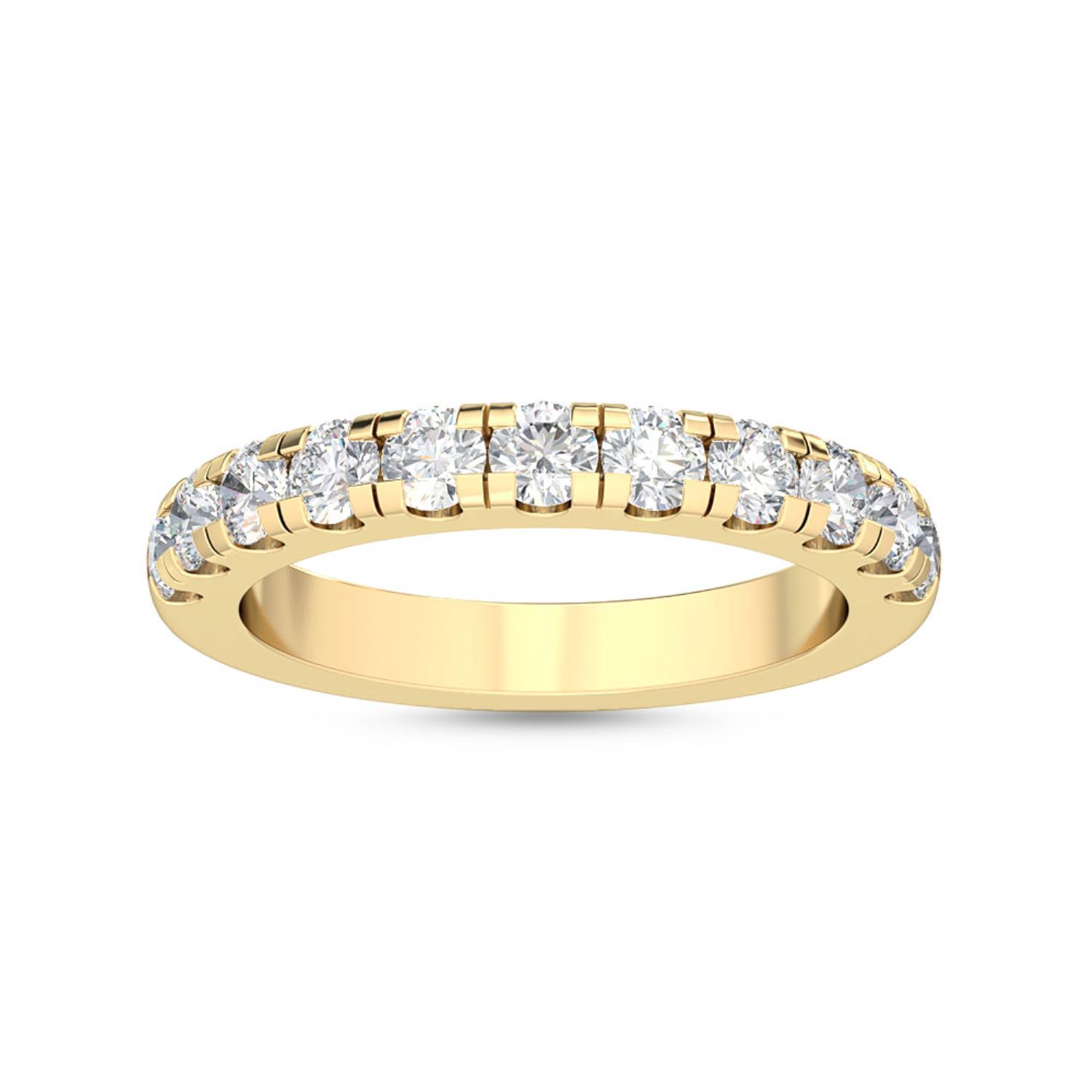 14K Yellow Gold Diamond Ring