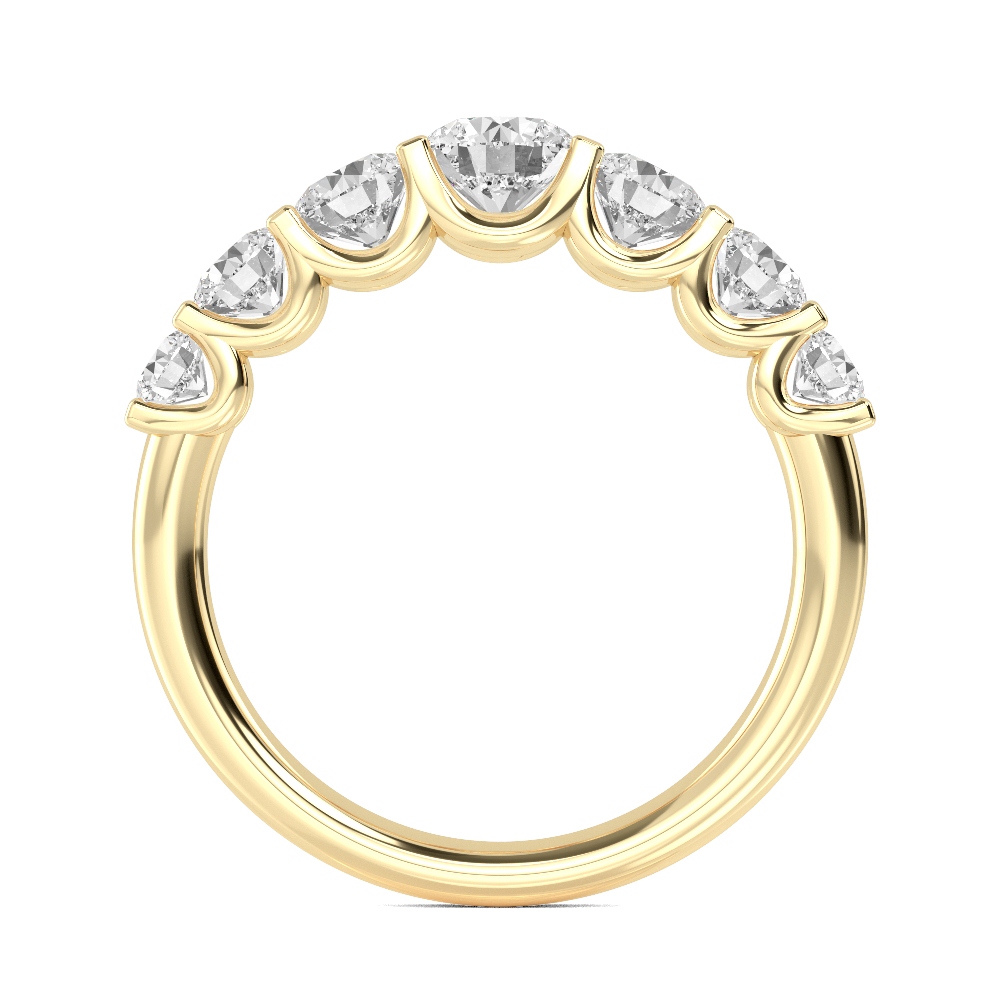 14K Yellow Gold Diamond Engagement Ring