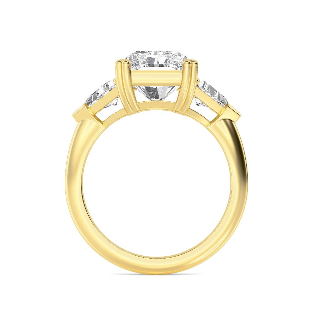 14K Yellow Gold Diamond Ring