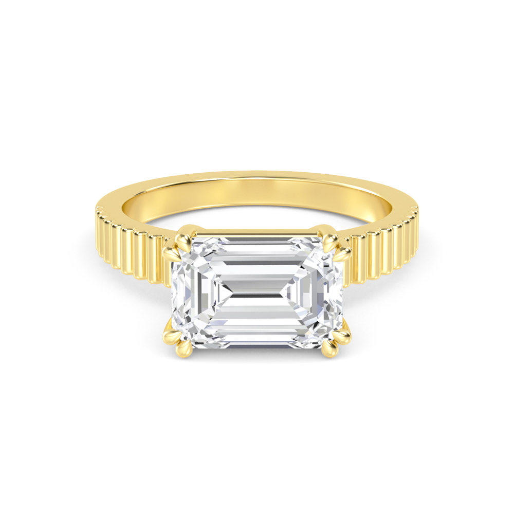 14K Yellow Gold Diamond Rings