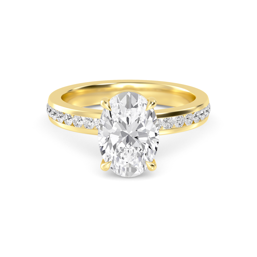 14K Yellow Gold Diamond Rings