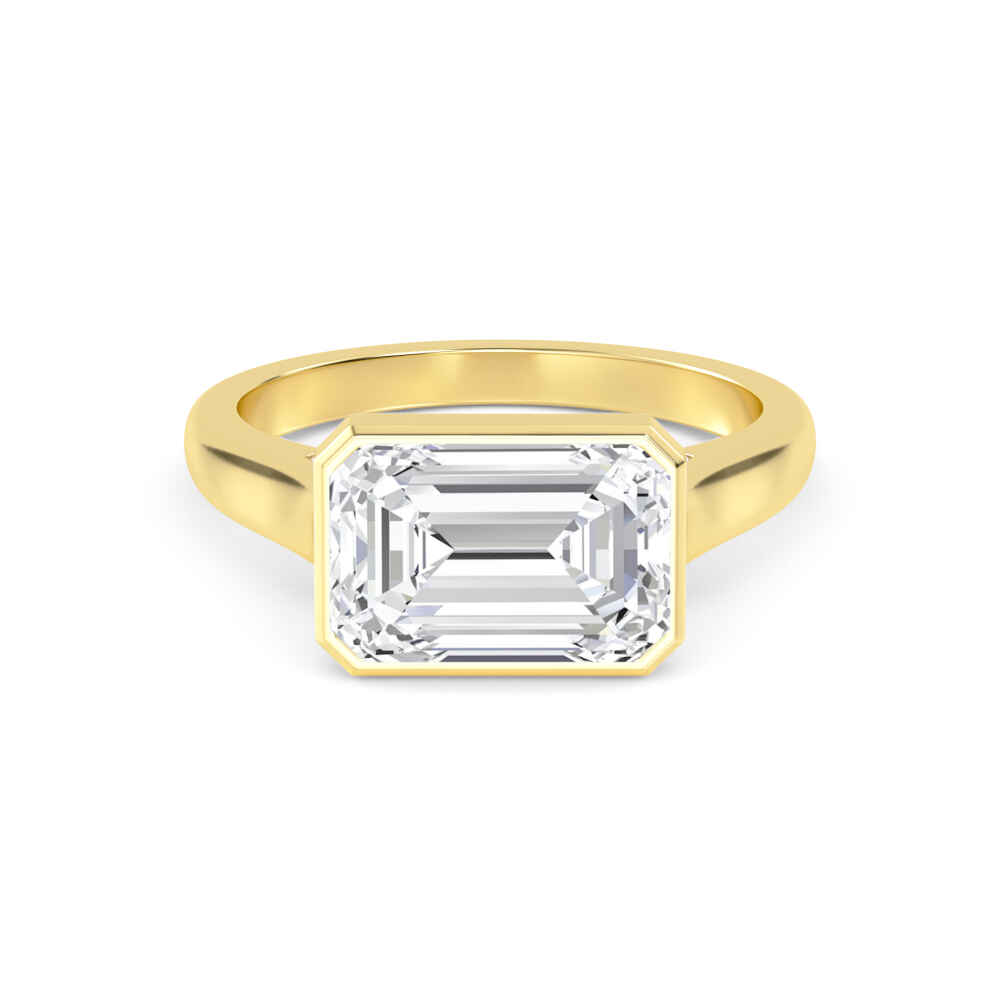 14K Yellow Gold Diamond Ring