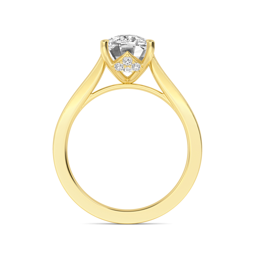 14K Yellow Gold Diamond Rings
