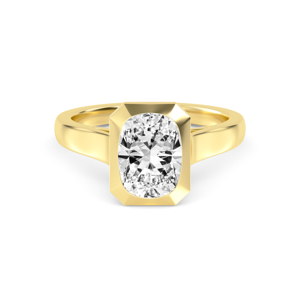 14K Yellow Gold Diamond Rings