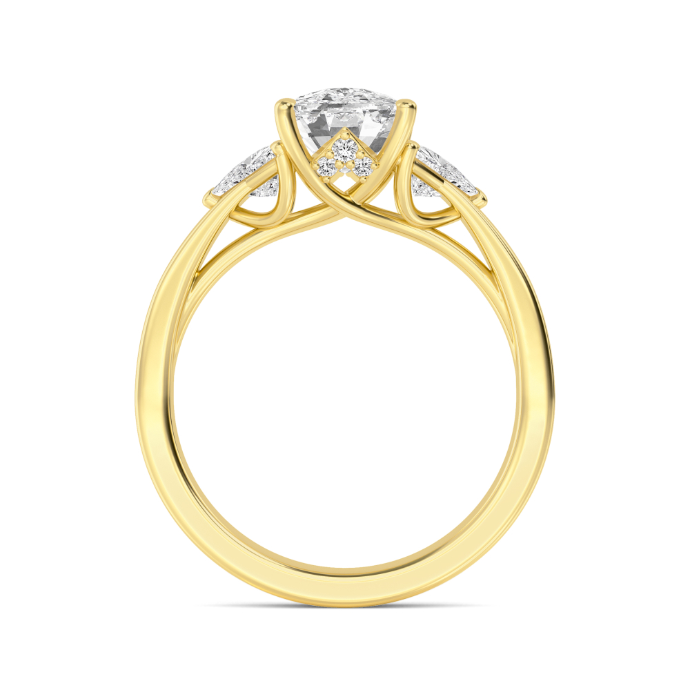 14K Yellow Gold Diamond Rings