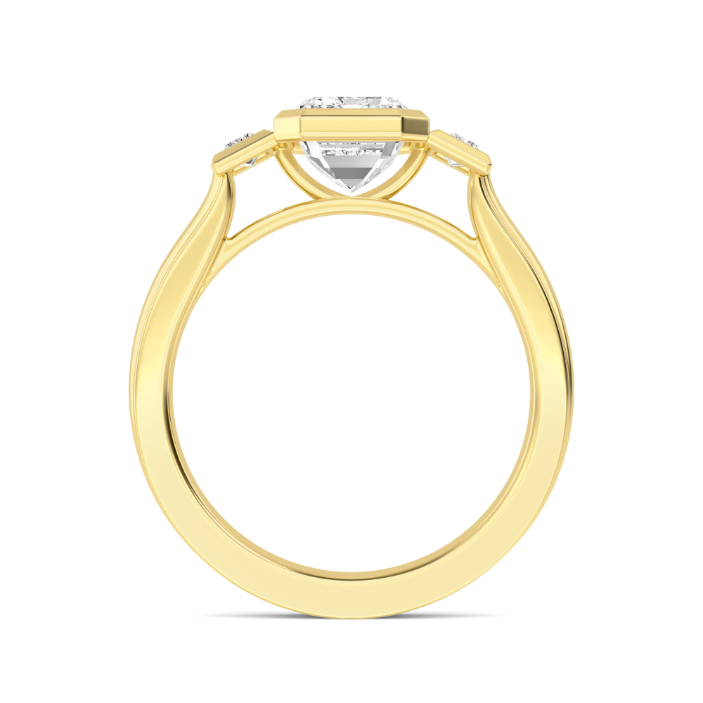 14K Yellow Gold Diamond Rings