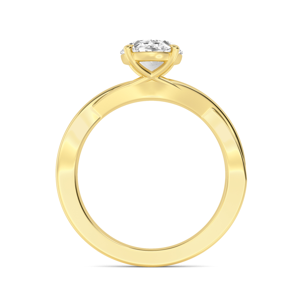 14K Yellow Gold Diamond Rings
