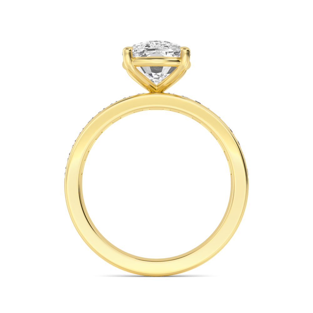 14K Yellow Gold Diamond Rings
