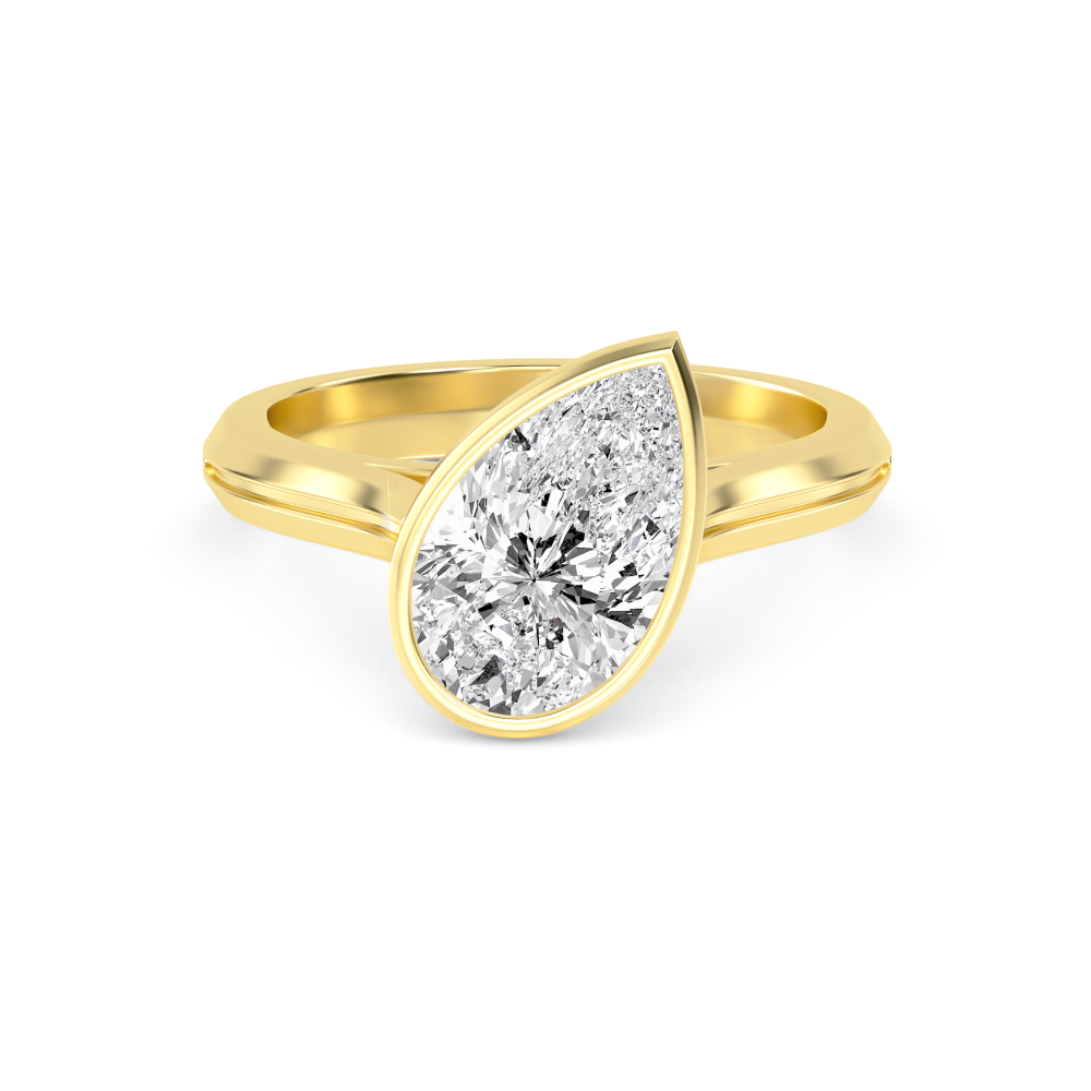 14K Yellow Gold Diamond Rings