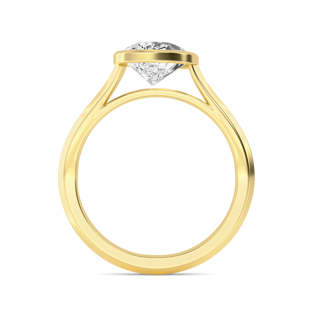 14K Yellow Gold Diamond Rings