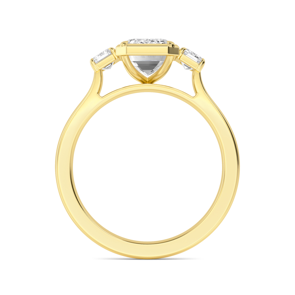 14K Yellow Gold Diamond Rings