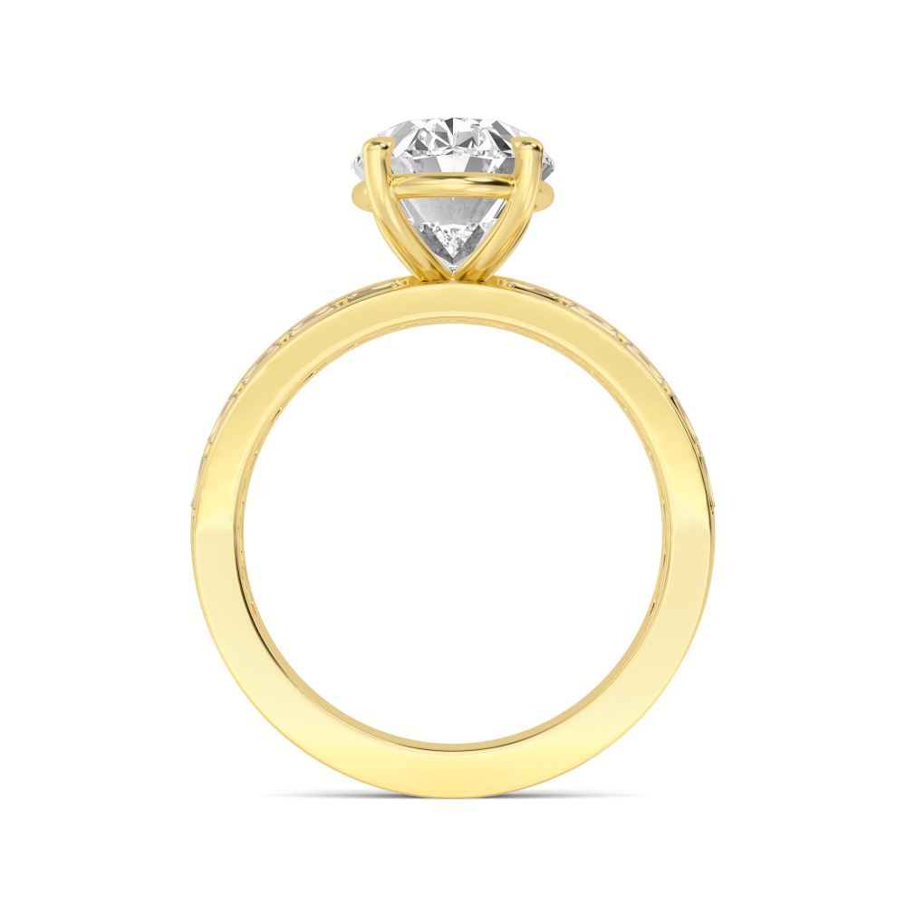 14K Yellow Gold Diamond Rings