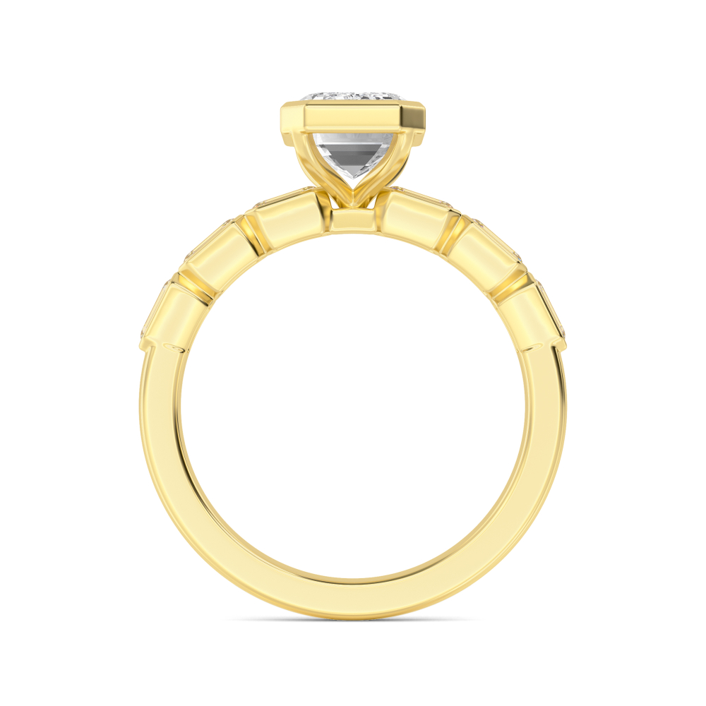 14K Yellow Gold Diamond Rings
