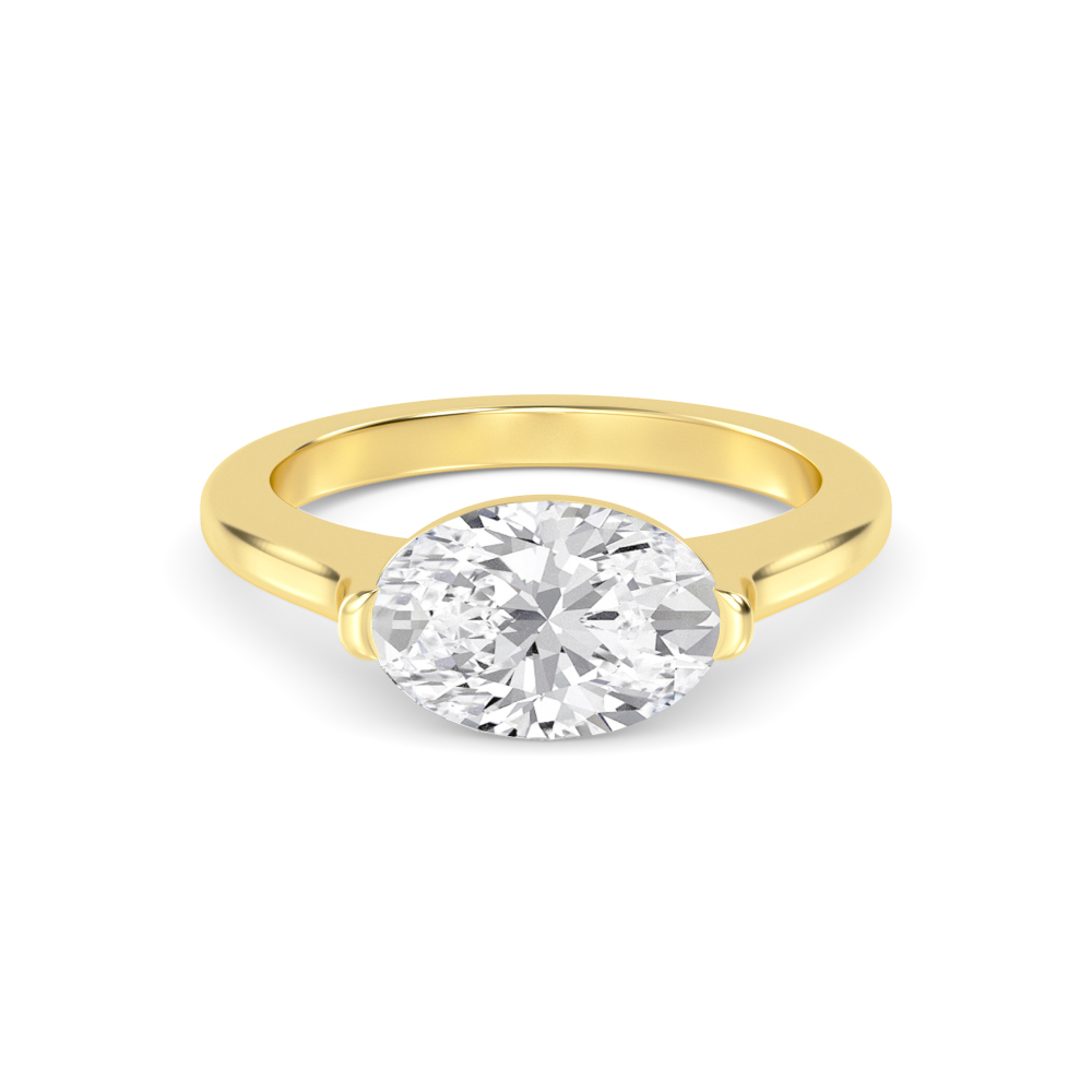 14K Yellow Gold Diamond Rings