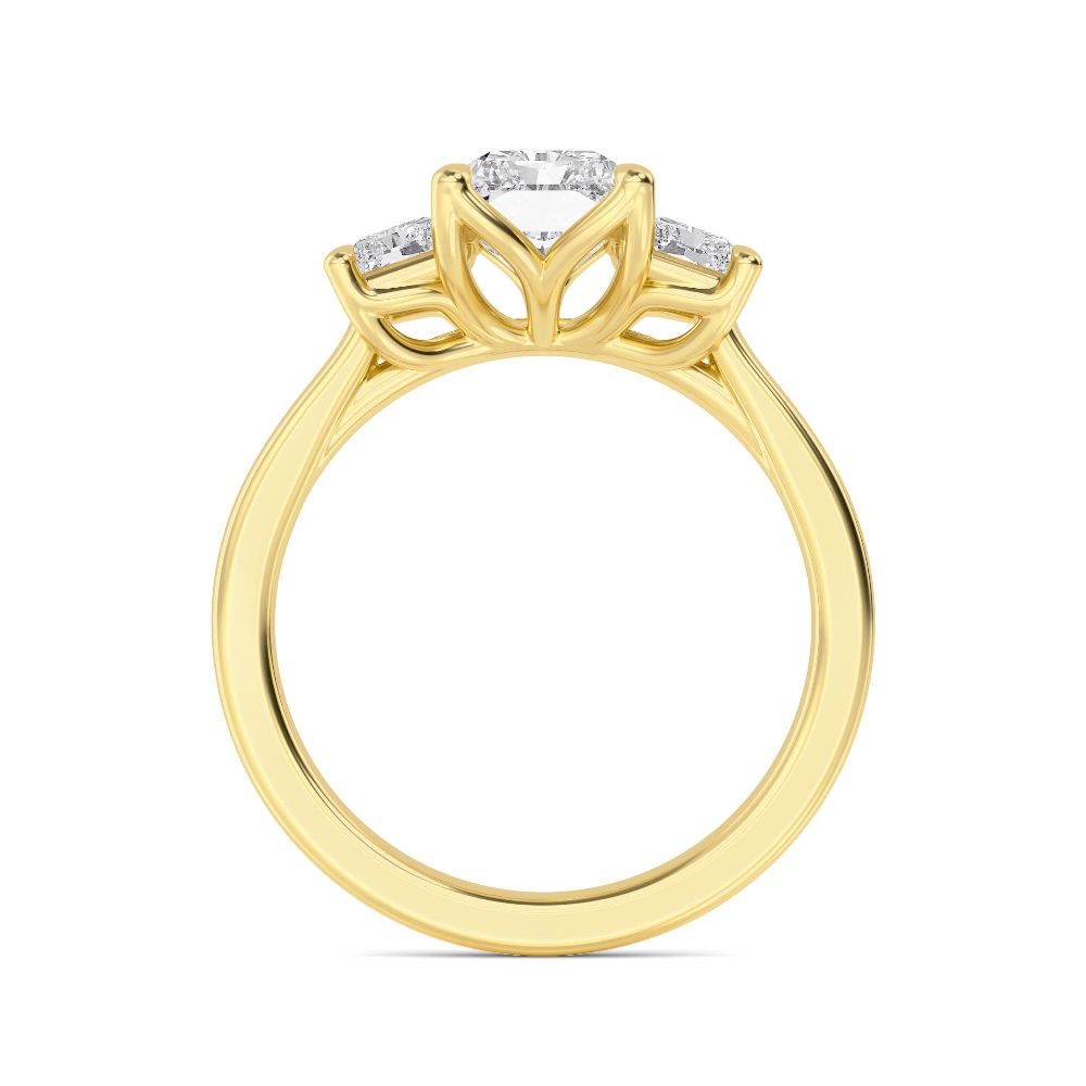 14K Yellow Gold Diamond Rings