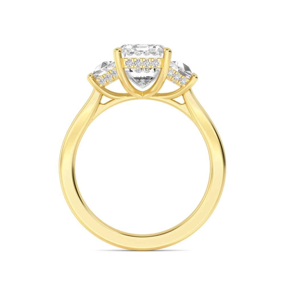 14K Yellow Gold Diamond Rings