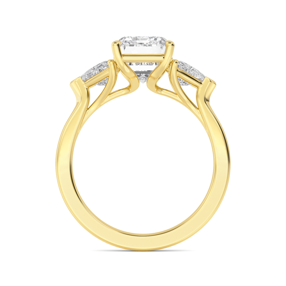 14K Yellow Gold Diamond Rings