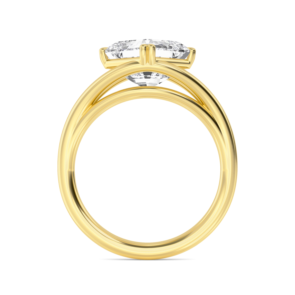 14K Yellow Gold Diamond Rings