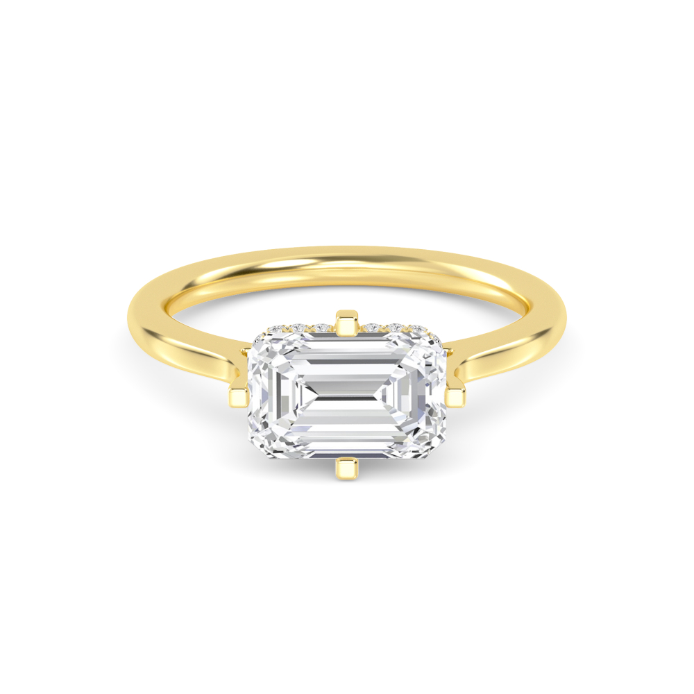 14K Yellow Gold Diamond Rings
