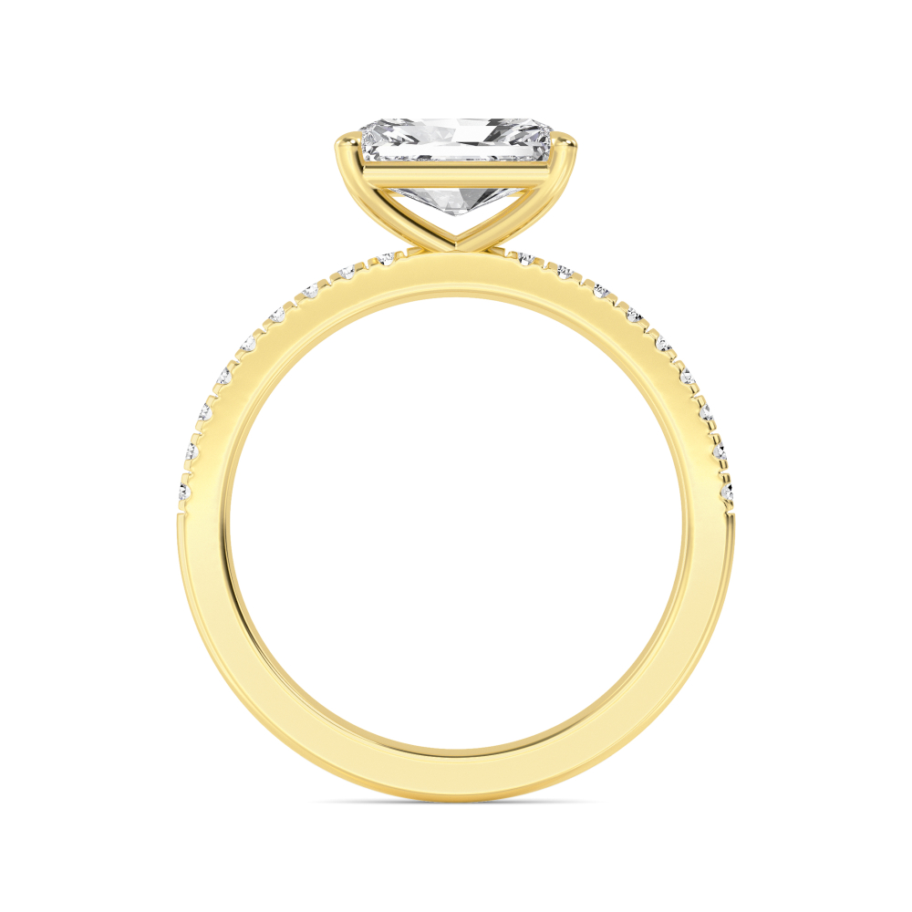 14K Yellow Gold Diamond Rings
