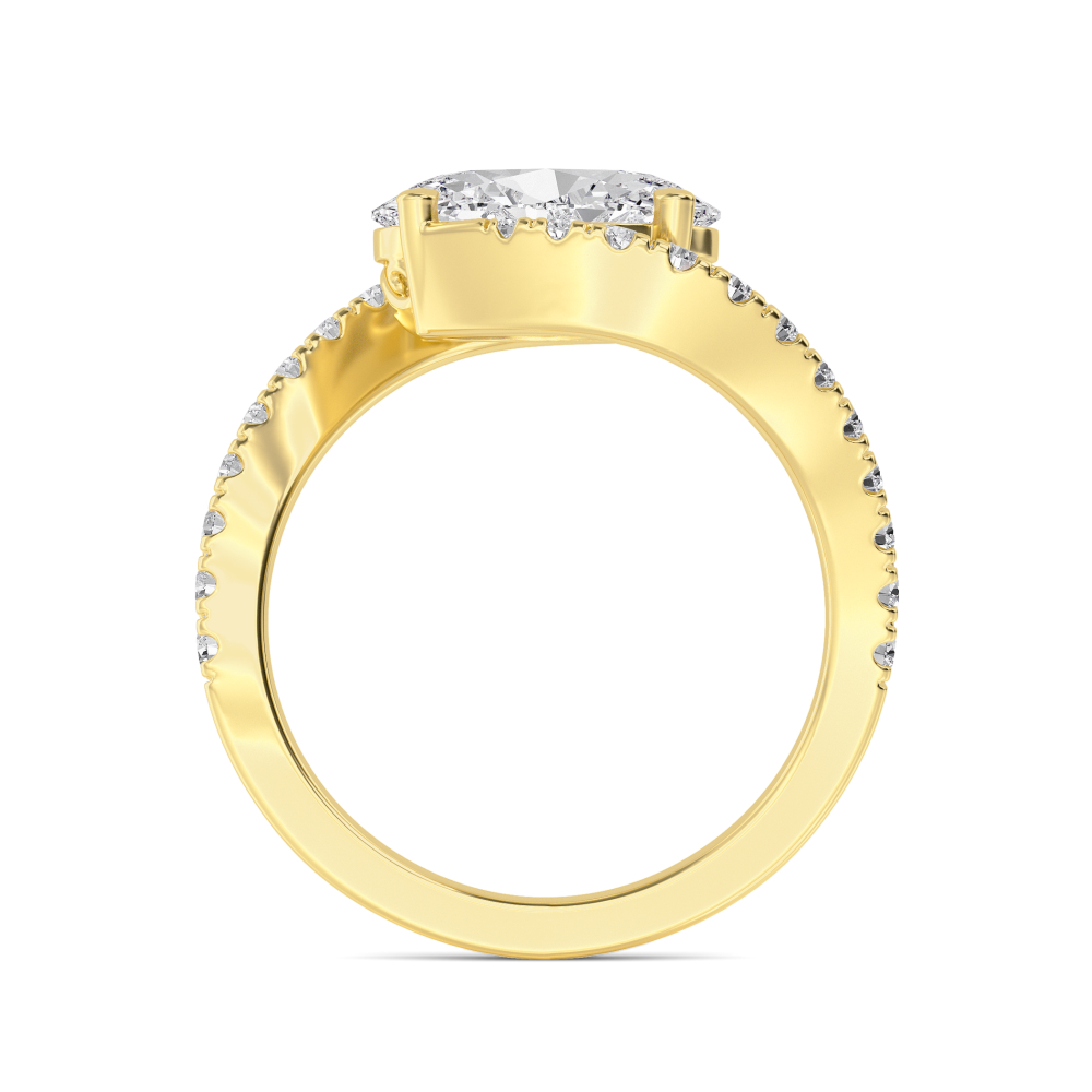 14K Yellow Gold Diamond Rings