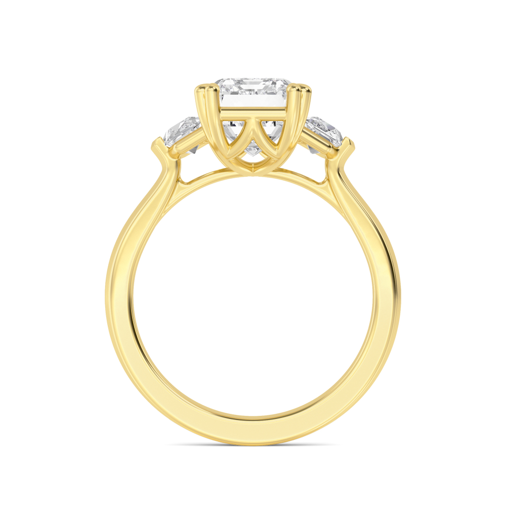 14K Yellow Gold Diamond Rings