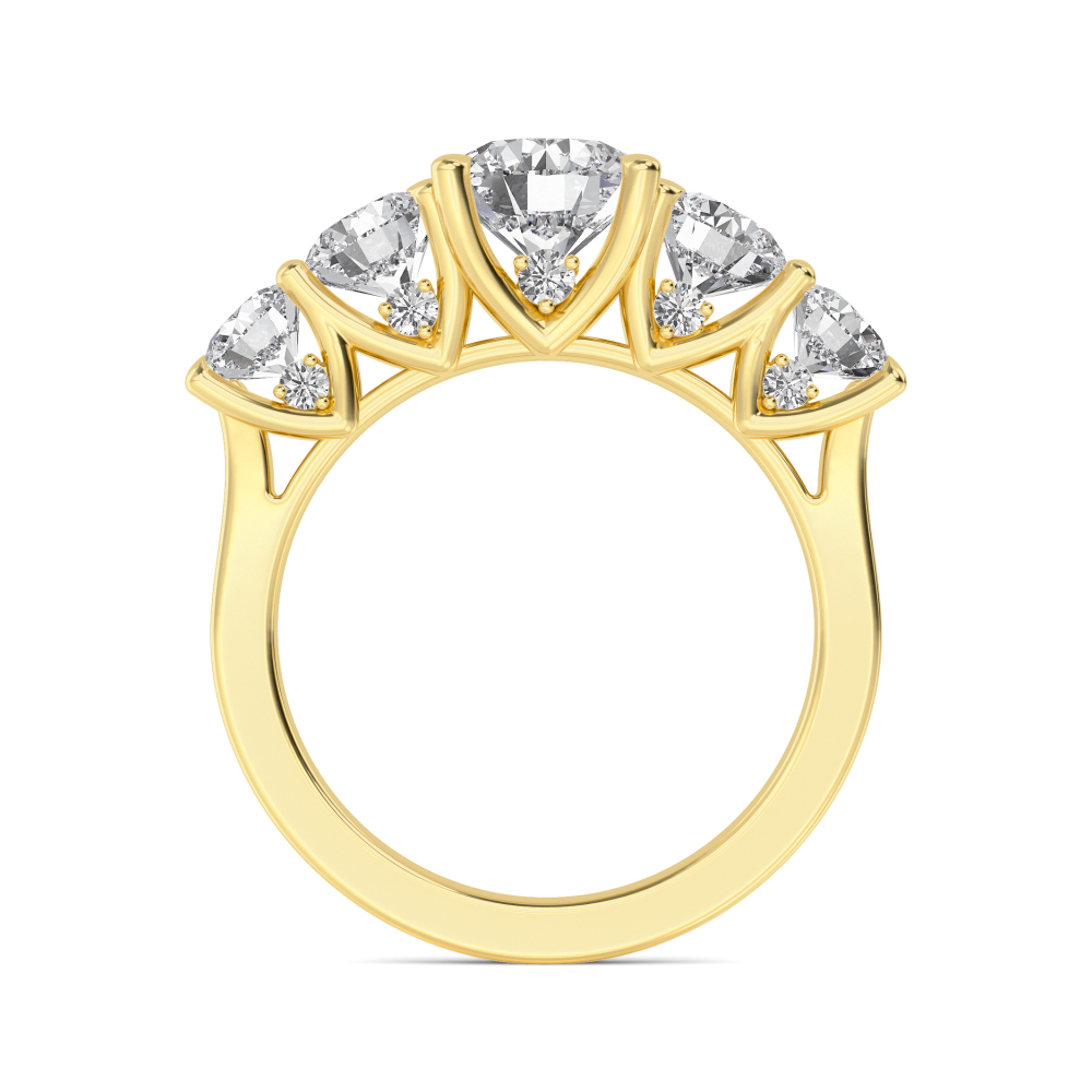 14K Yellow Gold Diamond RingsSJR60495