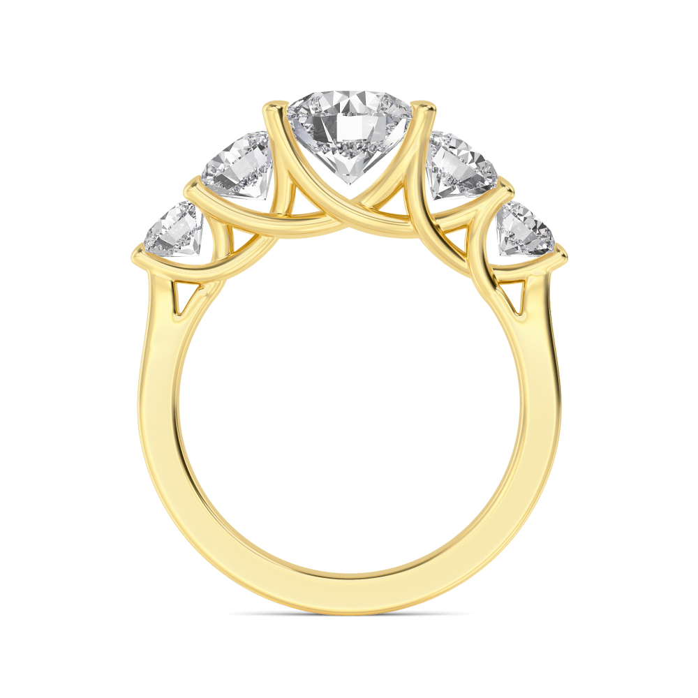 14K Yellow Gold Diamond RingsSJR60496