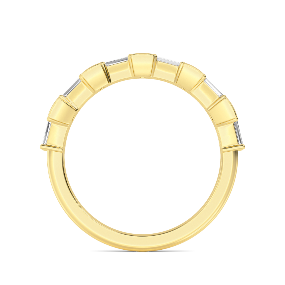 14K Yellow Gold Diamond Bands