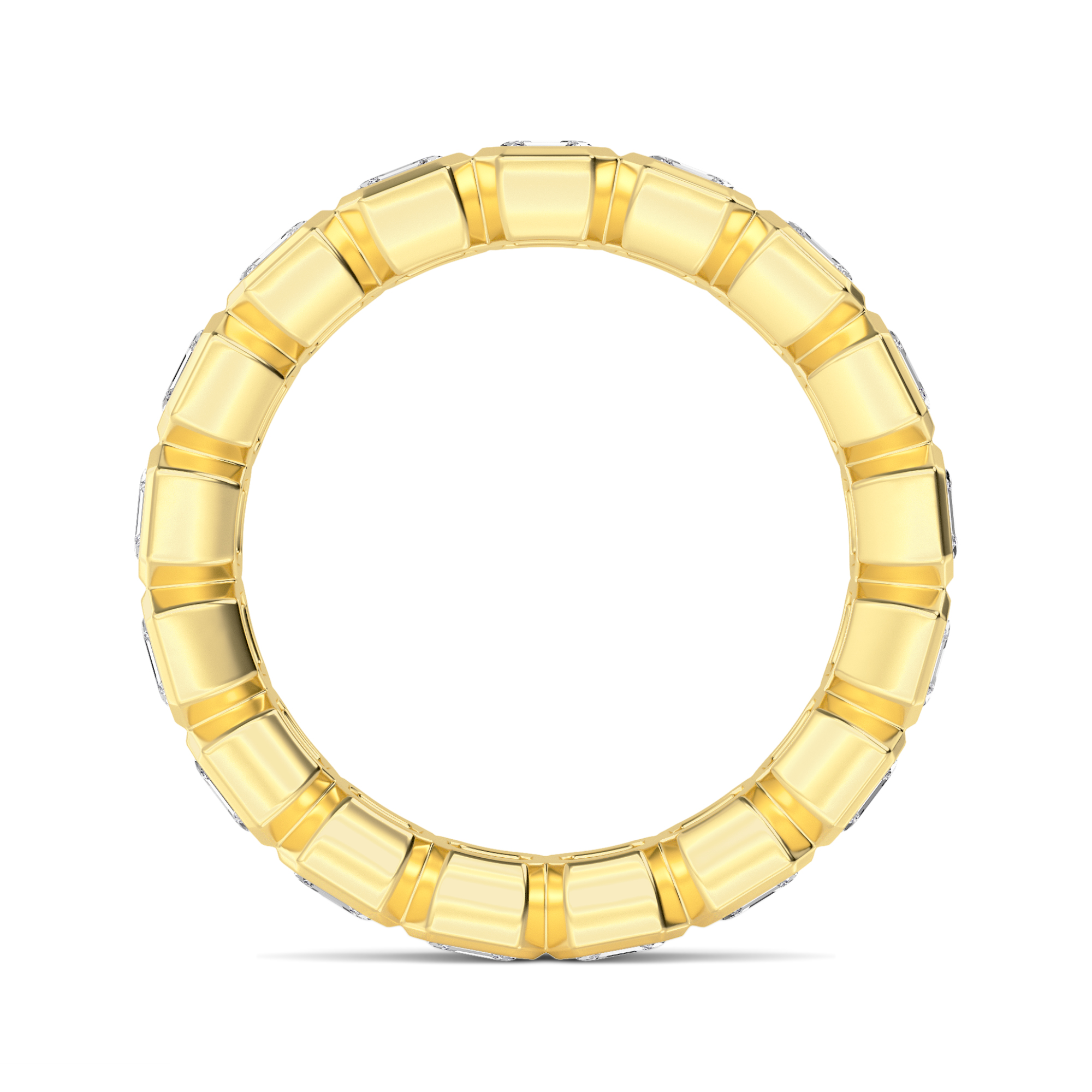 14K Yellow Gold Diamond Ring
