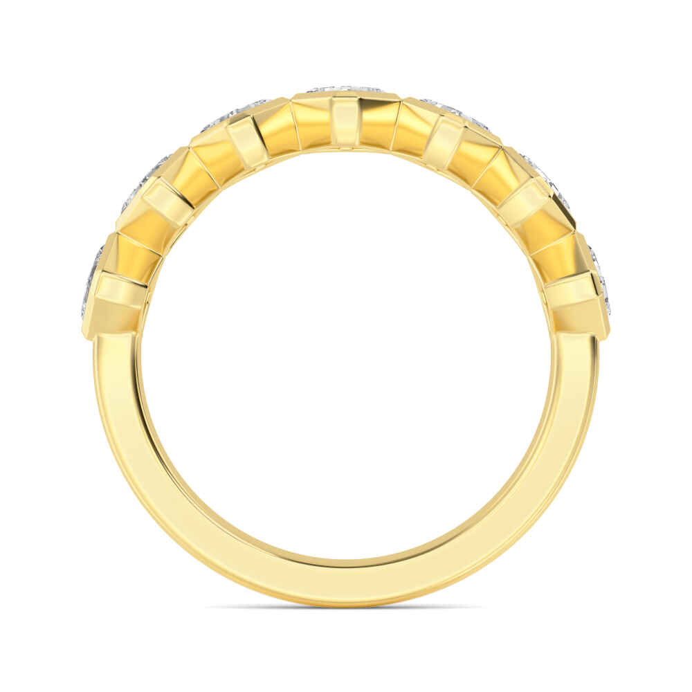 14K Yellow Gold Diamond Ring0