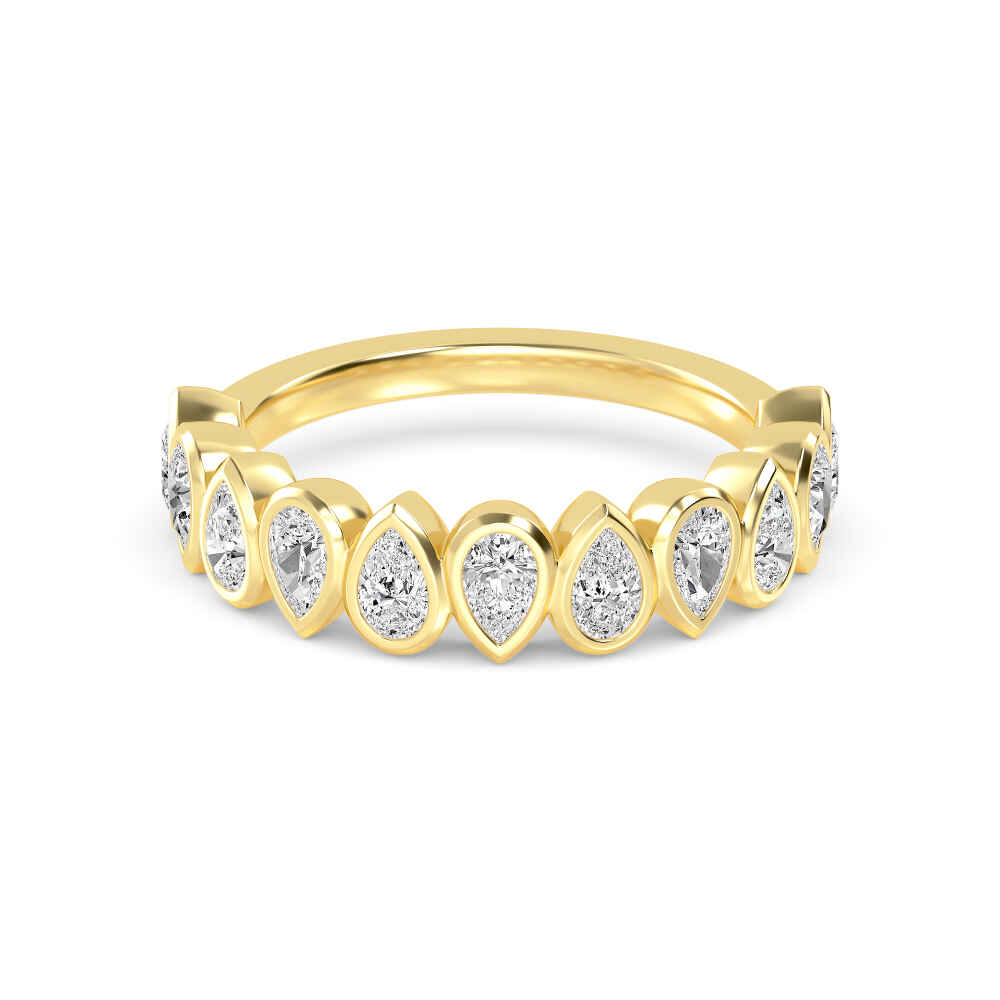 14K Yellow Gold Diamond Ring0