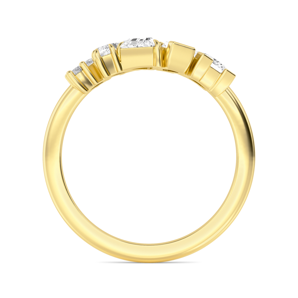 14K Yellow Gold Diamond Rings