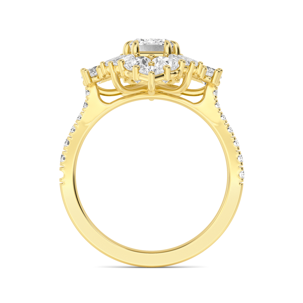 14K Yellow Gold Diamond RingsSJR60586EM