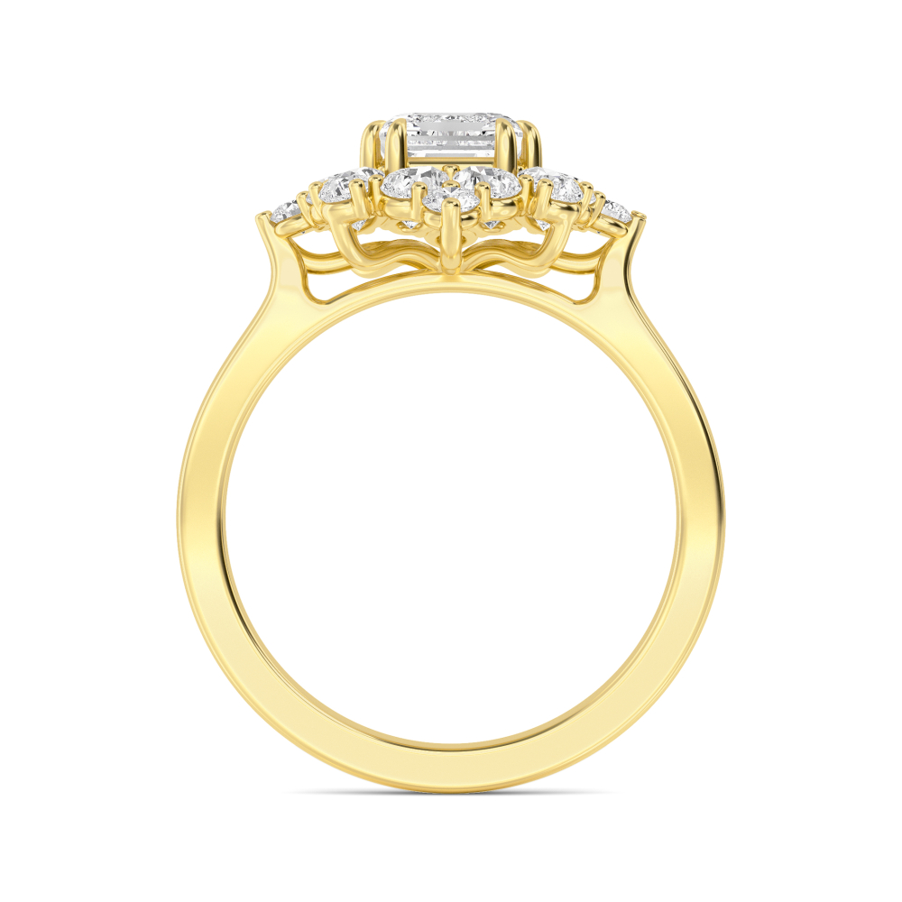 14K Yellow Gold Diamond RingsSJR60587ASS