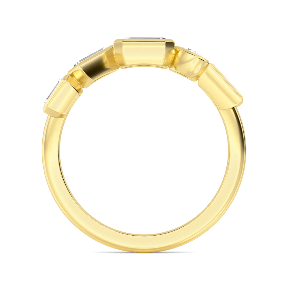 14K Yellow Gold Diamond Rings