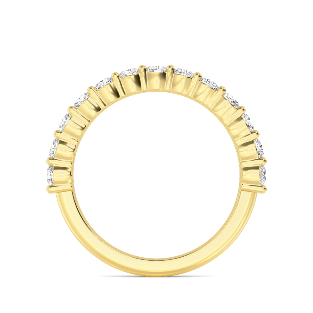 14K Yellow Gold Diamond Bands