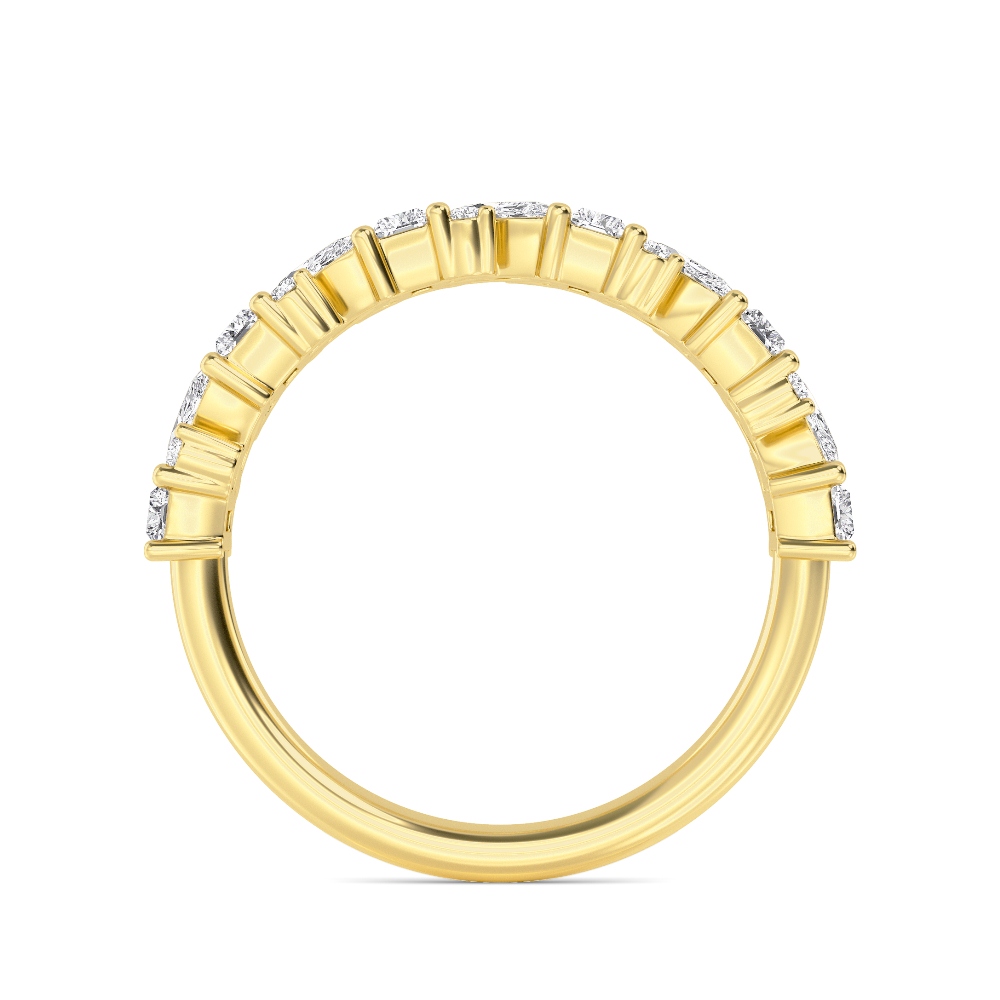14K Yellow Gold Diamond Bands