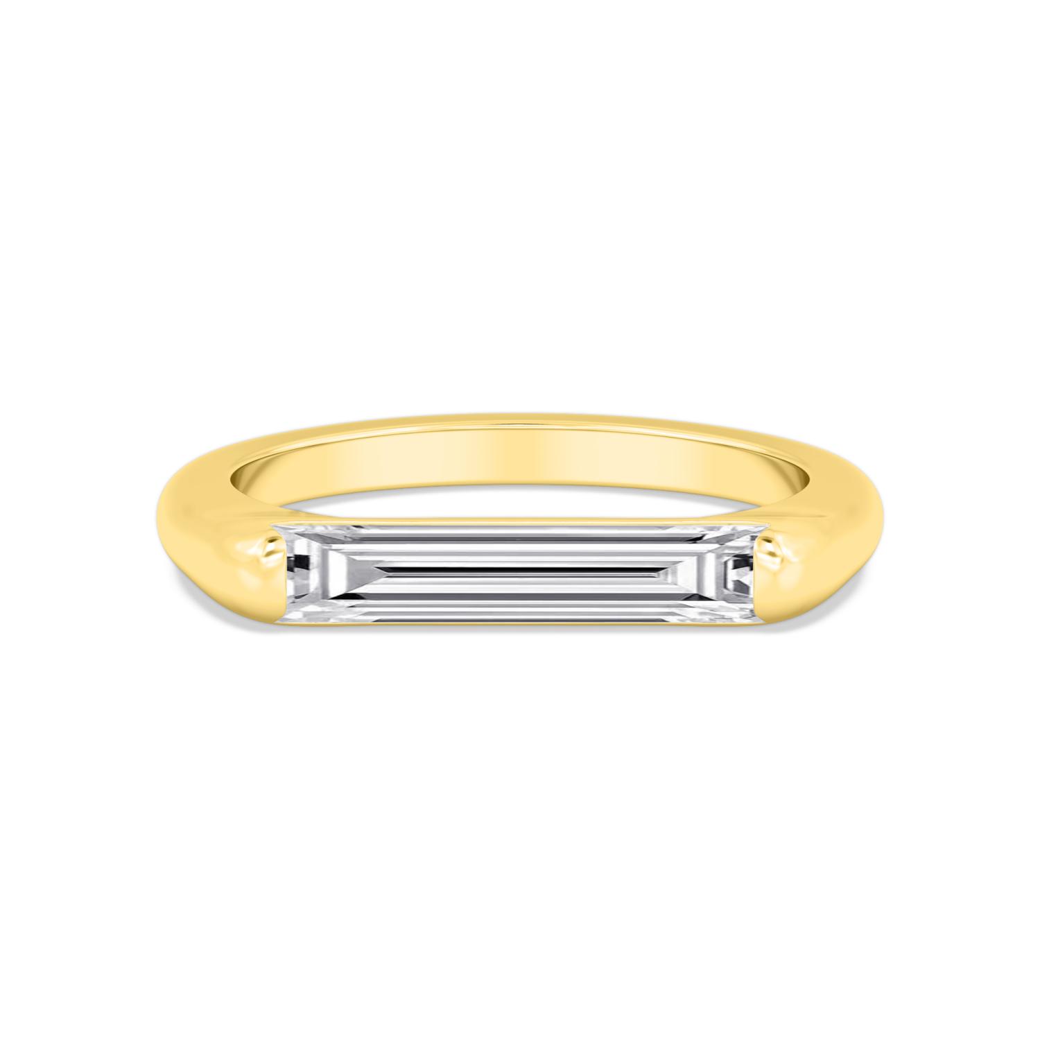 14K Yellow Gold Diamond Ring