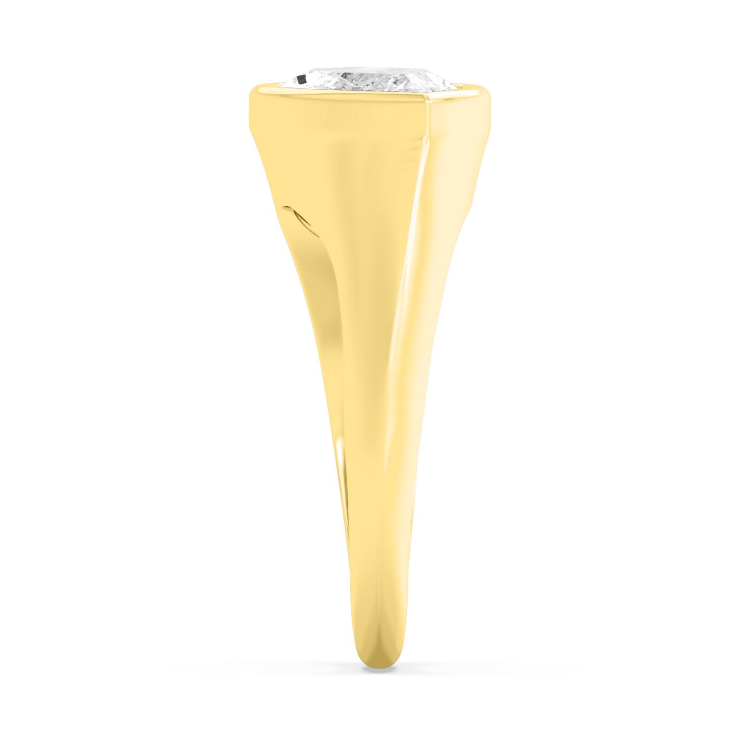 14K Yellow Gold Diamond Engagement Rings