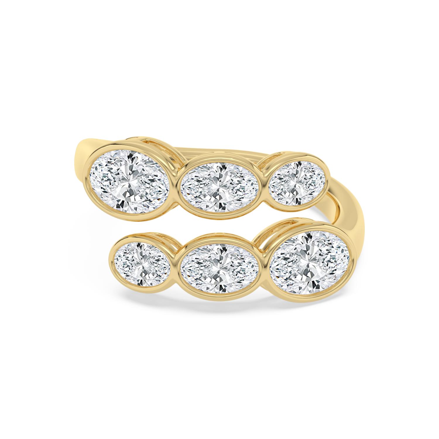 14K Yellow Gold Diamond Ring