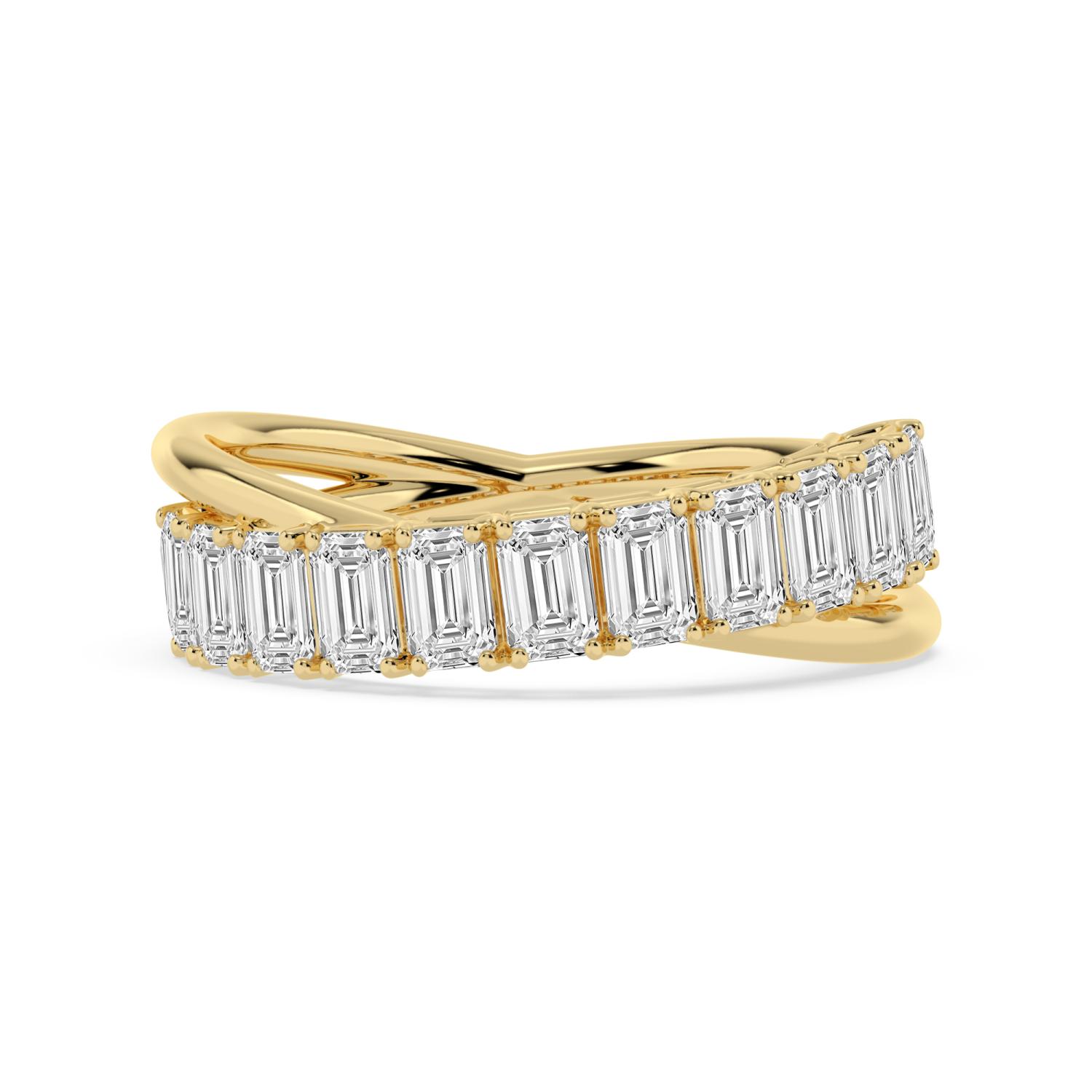 14K Yellow Gold Diamond Ring