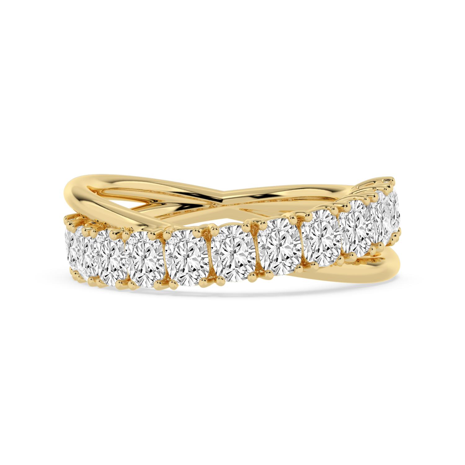 14K Yellow Gold Diamond Ring