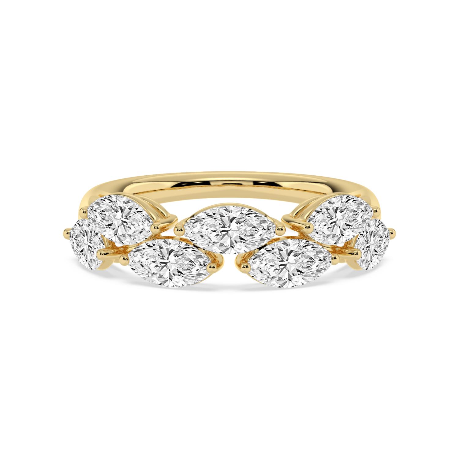 14K Yellow Gold Diamond Ring