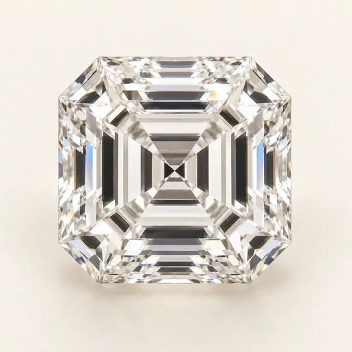 Asscher cut diamond